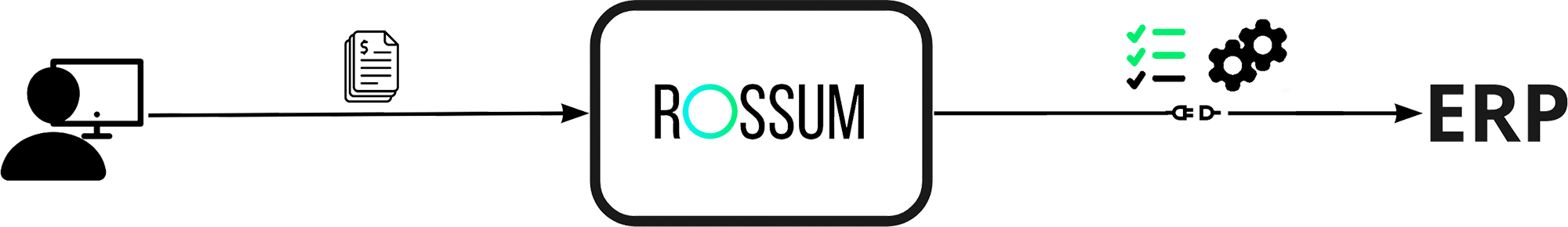 Platforma Rossumu je konektory napojená na systémy, které firmy nejčastěji využívají.